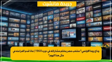 وداع روما الأولمبي؟ منتخب مصر يختتم مشاركته في دورة 1960 ماذا قدم الفراعنة في مثل هذا اليوم؟ 1